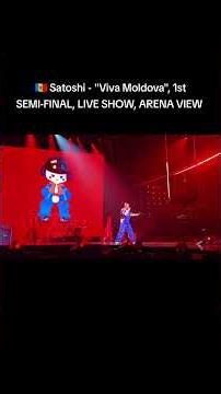 🇲🇩 Satoshi - "Viva Moldova", 1st SEMI-FINAL, LIVE SHOW, ARENA VIEW, Moldova Eurovision 2026