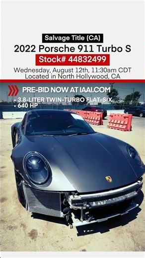 Your next YouTube rebuild car is right here 👈 bid now at iaai.com!