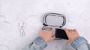 MP3 Player Cases & Covers for Luoran/for innioasis/for TIMMKOO/for MYMAHDI 4 Inch Full Screen Touch Music Player, Mp4 Player for Kids Holder Box for Earphone, USB Cable and Accessories (Bag Only)