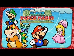 Super Paper Mario ᴴᴰ Full Playthrough 100% (All Collectibles)