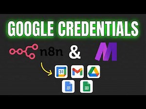 Connect Google APIs to n8n and Make.com (Full Credentials Tutorial)