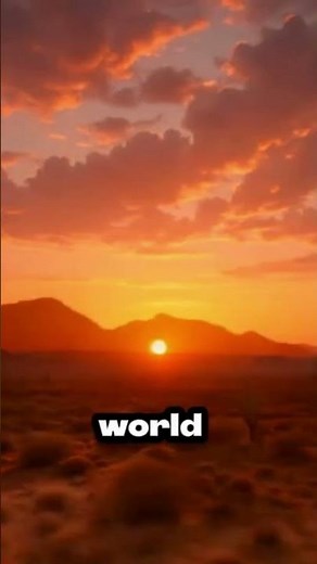 'Arizona Sunset in 4K | Most Beautiful Desert Sunset in the USA 🌅 #shorts #desert #sunset