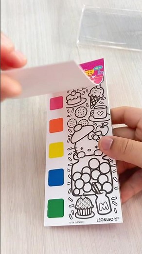 Bloco para colorir com aquarela 🎨 Hello Kitty 🎀😍