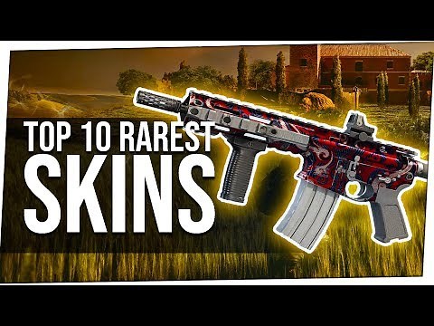 Top 10 Rarest Skins in Rainbow Six Siege