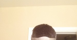 DIY Star-Lord cardboard mask