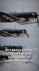 It was one of the most unmistakable fighters of World War II—the Vought F4U Corsair. With its inverted gull wings, long nose, and snarling 2,000-horsepower engine, it was fast, tough, and deadly. In fact, it was the first American warplane to top 400 miles per hour in level flight. #Aviation #military #aircraft | Jets 'n' Props