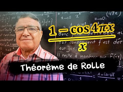 Théorème de Rolle