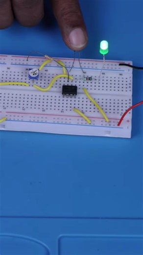 Touch to Turn ON LED! 😲 Thermistor Trick #shorts