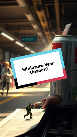 Miniature War Unseen!... #MiniatureBattles #HiddenWorlds