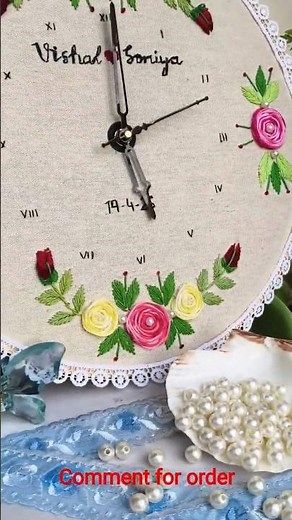 DIY Embroidery Hoop Art for Beginners | Easy Handmade Wall #embroidery #loopstitch#diy #threadville