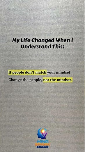 Never Shrink Your Mindset for Anyone