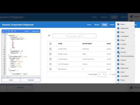 Angular Dynamic Data Table Tutorial | Build Reusable Enterprise Tables Fast