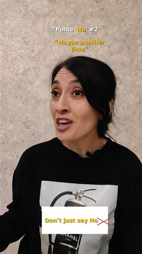 Polite ways to say 'no' #shorts #english #learnenglish #speakenglish #politewords