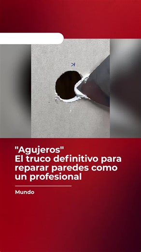 Truco Ingenioso para Tapar Agujeros en la Pared