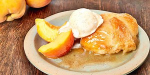Country Peach Dumplings