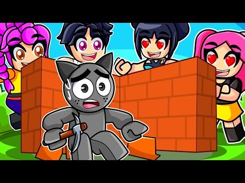 GRAY Build to SURVIVE from the KPOP DEMON HUNTER in Roblox! (sprunki)