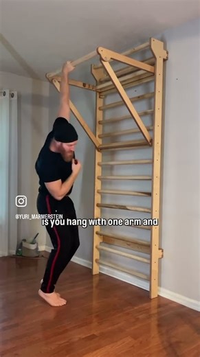 Hanging techniques: Building grip strength and shoulder control