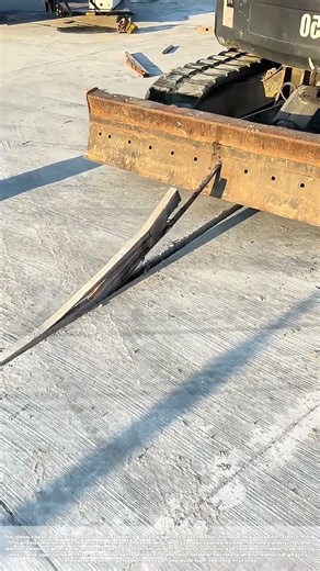 Prying Perfection: How a Single Push Locks Concrete in Place