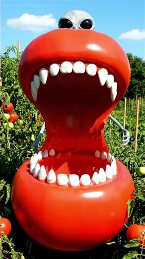 That's not a tomato it's a trap 🍅