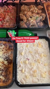 10K reactions · 839 shares | Go Tray D 7500 pesos food package , Good for 30pax! #TitaYolsKitchen #LasangSubokNa #cookwithlove #COOKwithPASSION #BilaoFoodPackages #foodtraypackages #packedmeals #crewmeals #AffordableFoodPackages | Tita Yol's Kitchen Antipolo - Main | Facebook