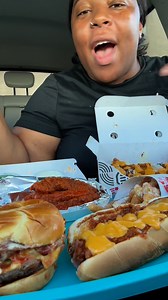 289K views · 4K reactions | Checkers Mukbang #fyp #foodie #checkersrallys #eatwithme #milwaukeefoodie #food #mukbang | Unapologetically Jae | Facebook