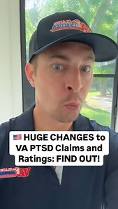 125 reactions · 17 comments |  HUGE CHANGES to VA PTSD Claims and Ratings: Find out what’s changing and when it could impact veterans and their VA claims for PTSD. #vaclaims #vadisability #vabenefits #disabledveteran #veterans #veteranbenefits #ptsdveteran #vaclaimsinsider | VA Claims Insider | Facebook