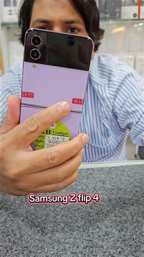 Samsung z flip 4 used mobile phone price in BD #Samsung #zflip4 #YouTubeshorts #rbgadgetfamily