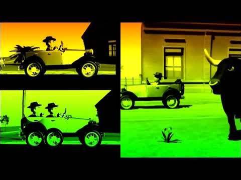 The Noisy Car: A Trip with Surprises, the Farm and Zenon. Fluorescent Effects and Rainbows 2.