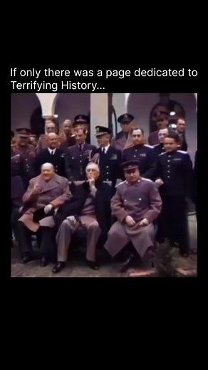 Terrifying History | The Yalta Conference, held from February 4 to February 11, 1945, took place at the Livadia Palace in Yalta, Crimea. Winston Churchill... | Instagram
