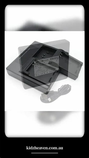 Hridz D08S Dual Charger For Panasonic CGR-D08 CGR-D08R CGR-DO8S CGR-D120 E1B