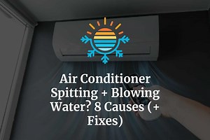 8 Reasons: Air Conditioner Spitting and It's Solutions.