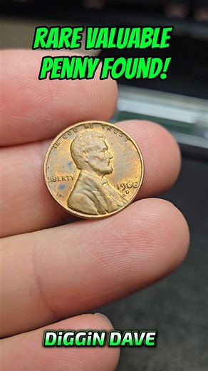 94K views · 1.4K reactions | RARE VALUABLE PENNY FOUND!!! #coins #coin #coincollecting #coincollector #valuablecoins #diggindave #numismatics #coinsworthmoney #coinrollhunting #pennies | Diggin Dave | Facebook