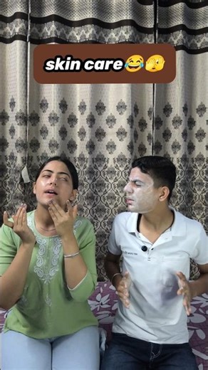 skin care 😘 #shorts #comedy #funny #trending #viral #facewash #surfexcel #makeup