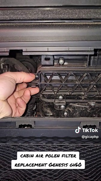 Replace Cabin Filter in Genesis G V60 - Easy Guide