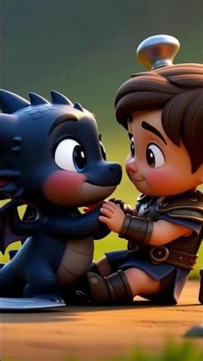 “A Legendary Duo Is Born!” #shorts #viralshorts #toothless #viking #cartoon animation