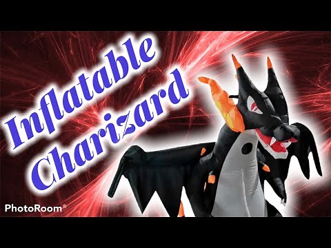 Inflatable Charizard X Costume