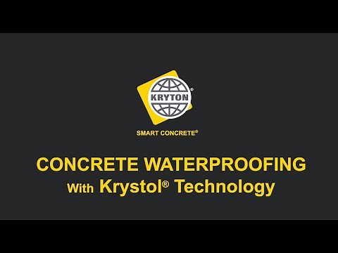 Concrete Waterproofing with Kryton's Krystol® Technology