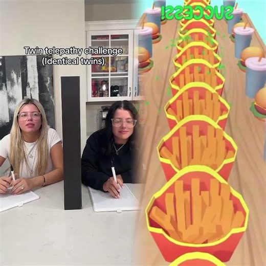 Part 2: twin telepathy is INSANE!!!😳 @Meghan Covarrubias