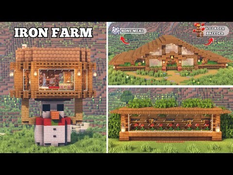 7 Automatic Farm Designs for Minecraft Java & Bedrock | Tutorial
