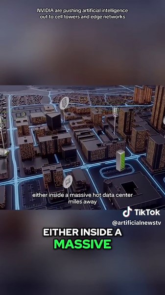 AI is leaving the data center… and moving into the city 🤖🌐 With AI Grid, companies like NVIDIA are pushing intelligence out to cell towers and edge networks — creating a distributed system where AI is always closer, faster, and more responsive. What that means: ⚡ Real-time processing 🤖 Smarter, lighter robots 🏙️ Cities that think and react instantly No more waiting on distant servers… AI happens right where the action is. This isn’t just infrastructure — it’s the foundation of autonomous cit