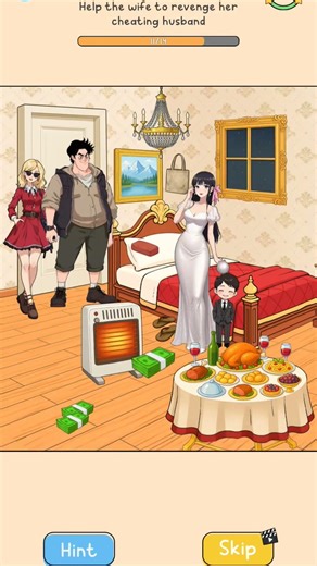 Help wife revenge her cheating husband | Trick your Brain | Level 1 #trickyourbrain