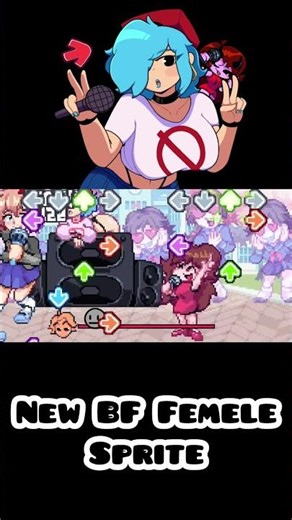 FNF New GIRL BF // Friday Night Funkin’ NEW Gender BF #fnf #fridaynightfunkin #new #fnfmod