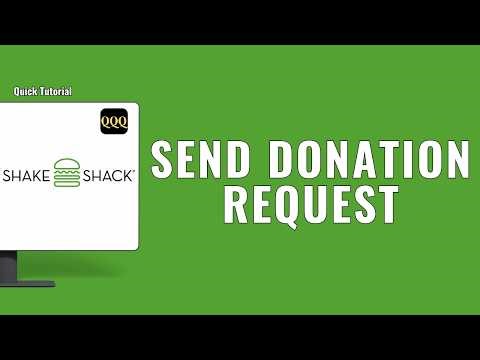 How To Submit a Donation Request To Shake Shack ?