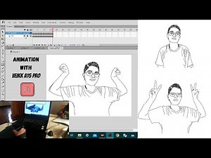 Animation with VEIKK a15 pro | Animation with Adobe flash | Animation with my own pictures