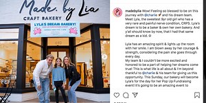 TikTok star helped a struggling young girl he'd never met realize her dream of becoming a baker