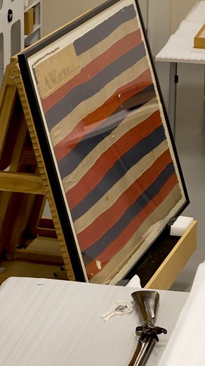 We're just 1️⃣ month away from the opening of our next special exhibition, Banners of Liberty: An Exhibition of Original Revolutionary War Flags! Marking the 250th anniversary of the beginning of the Revolutionary War and the creation of the United States Armed Forces (Army, Navy, and Marine Corps), Banners of Liberty will feature the largest gathering of rare and significant Revolutionary War flags in more than two centuries. Of the hundreds of flags made and carried in the Revolutionary War by