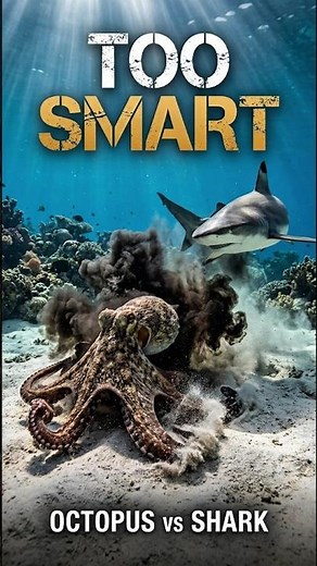 The Smartest Escape Beneath the Sea | Octopus vs Shark | Wildlife Documentary