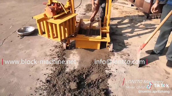 Manual Brick Making Machine for Home Use