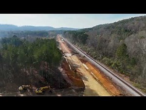 Springville Alabama Rail Served Commerce Park Progress Video