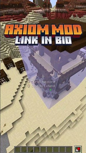 Axiom Building Mod Minecraft #minecraft #minecraftmods #axiom